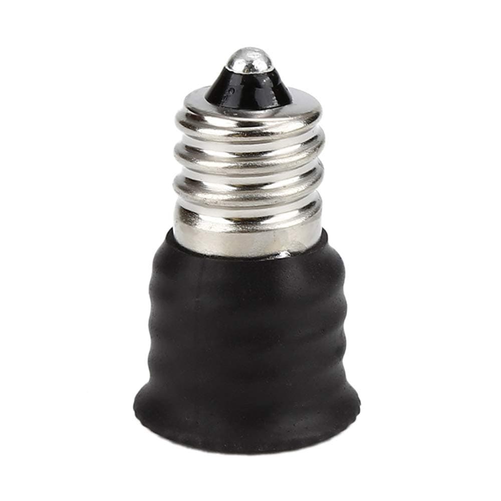 HELEMIY E12 To E14 Socket Light Lamp Adapter Converter Holder L-ED Light Bulb Adapter