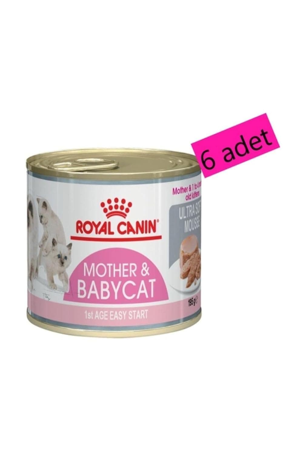 Wet Food Royal Canin Babycat Instinctive Cans tray of 12x195g