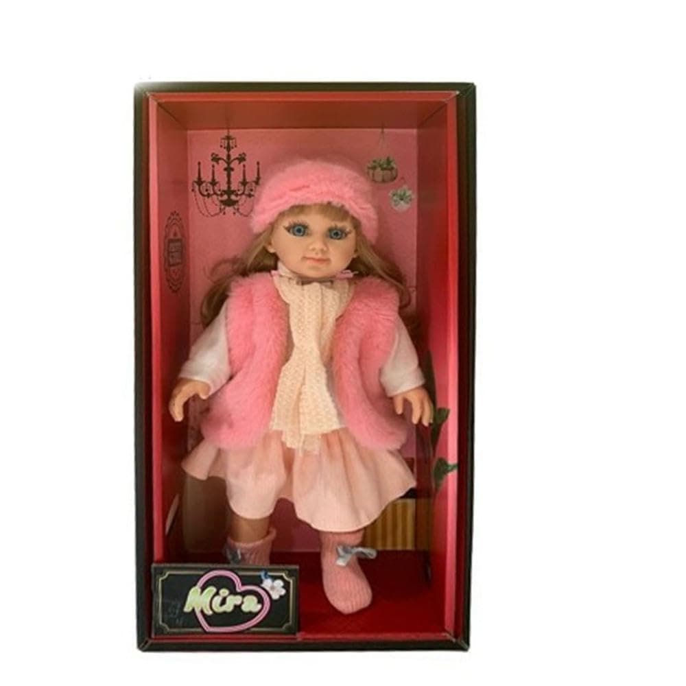 Rally Mira Doll Toy with Accessories, Adorable Doll for Girls, Ideal Birthday Gift, 30x20x10 cm, Multicolor