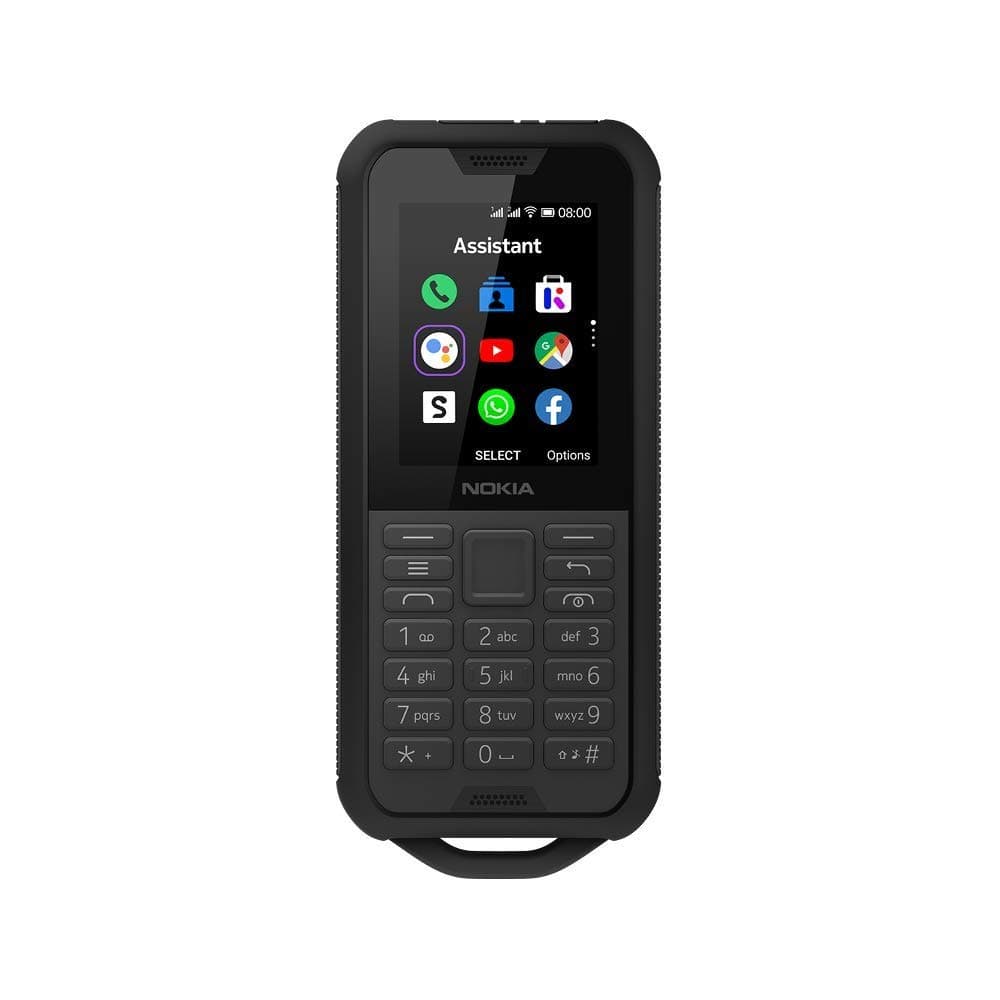 Nokia 800 Tough 2.4in,4GB,512MB Ram,2100MAH, IP68 Rugged Cell Phone (Gsm Only, No Cdma) Factory Unlocked - 4G LTE International Model