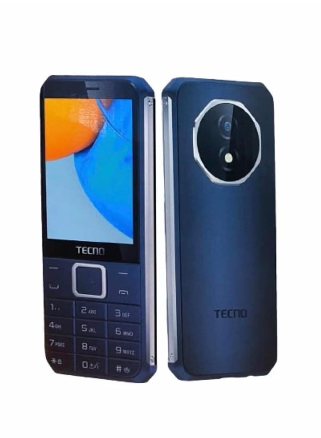 Mobile Phone Tecno T455 Dual SIM 3.0-Inch Display 2000mAh Battery FM Radio - Shadow Black