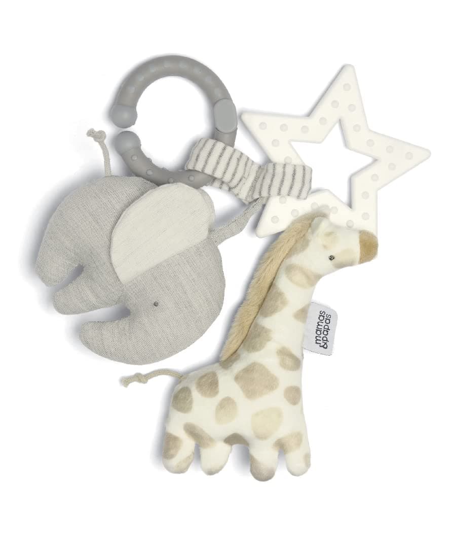 Mamas & Papas Linkie Teething Toy, Welcome To The World, Safari