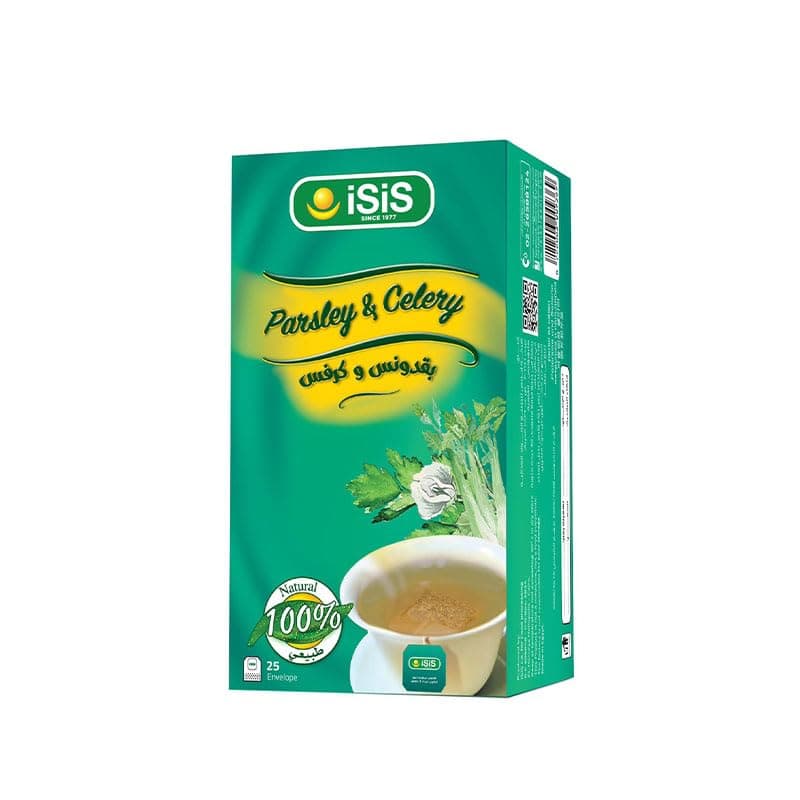ISIS Natural Parsley and Celery Tea 25 Envelopes