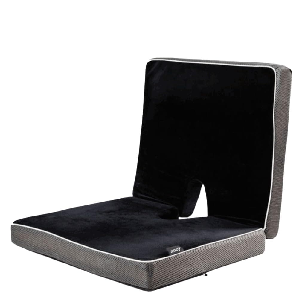 Annecy Medical Seat Cushion Memory Foam Lumbar Support Cushion High Density Padded, Comfortable Backrest with Side Ventilation, Suitable for Office and Car, 40x44cm