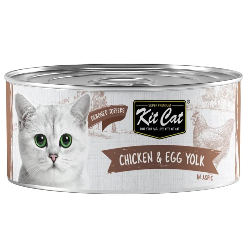 Kit Cat Deboned Wet Food Chicken & Egg Yolk 80g