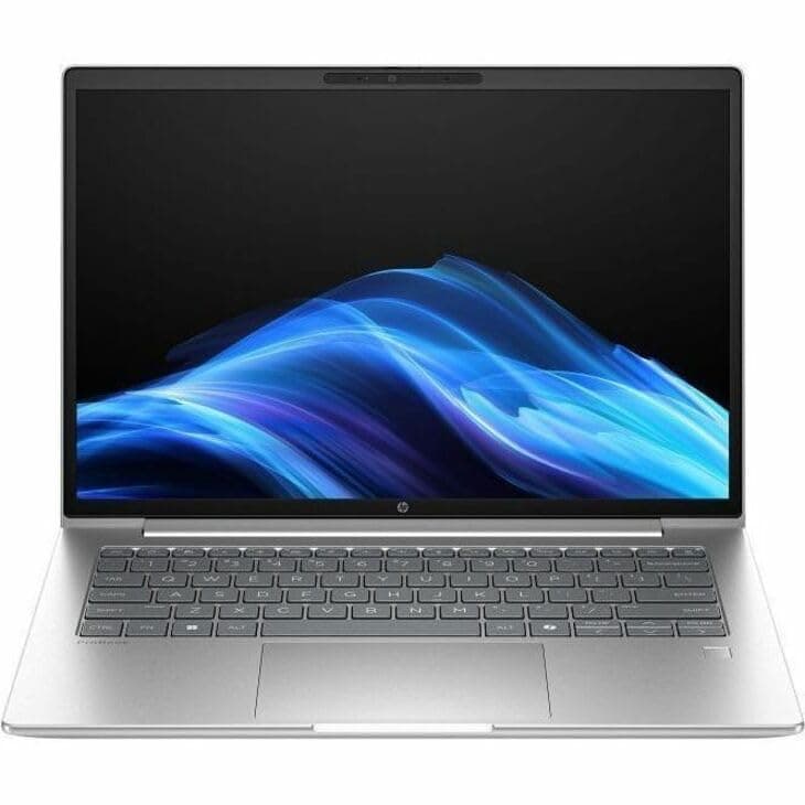 HP ProBook 4 G1i 14" Notebook - WUXGA - 60 Hz - Intel Core Ultra 7 255U - 32 GB - 512 GB SSD - English Keyboard - Pike Silver - Intel Chip - 1920 x 1200 - Windows 11 Pro - - In-plane Switching (IPS) T