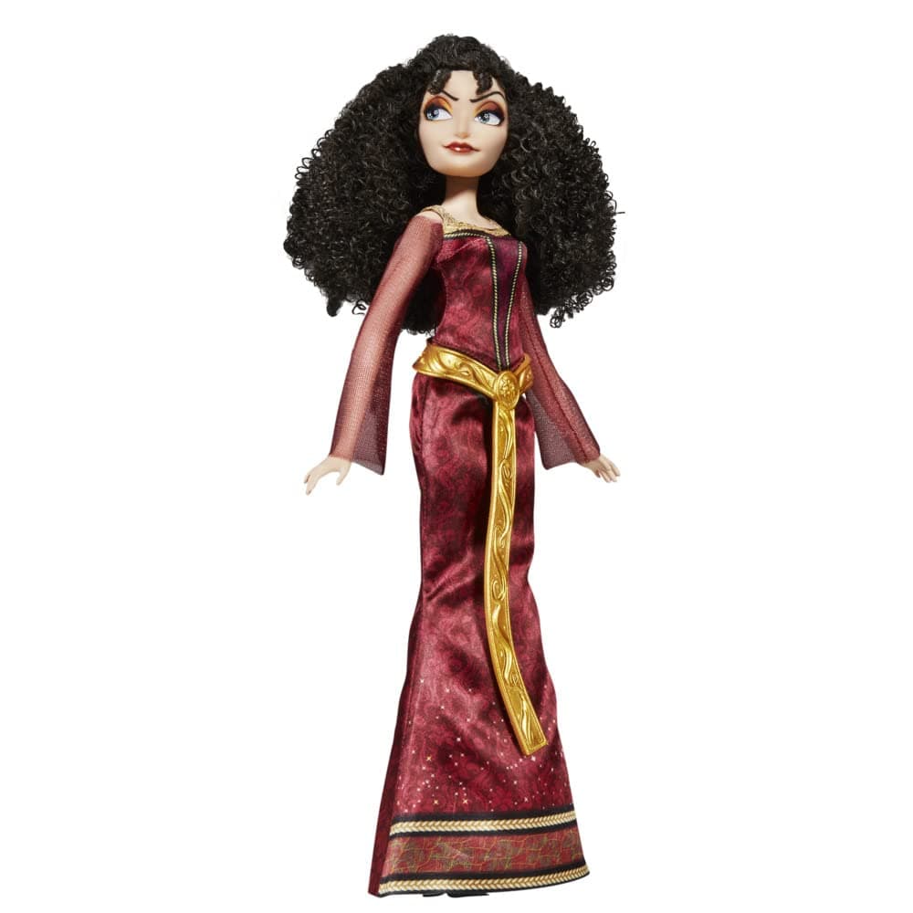 Disney Villains Mother Gothel Fashion Doll, Accessories and Removable Clothes, Disney Villains Toy for Kids 5 Years Old and Up