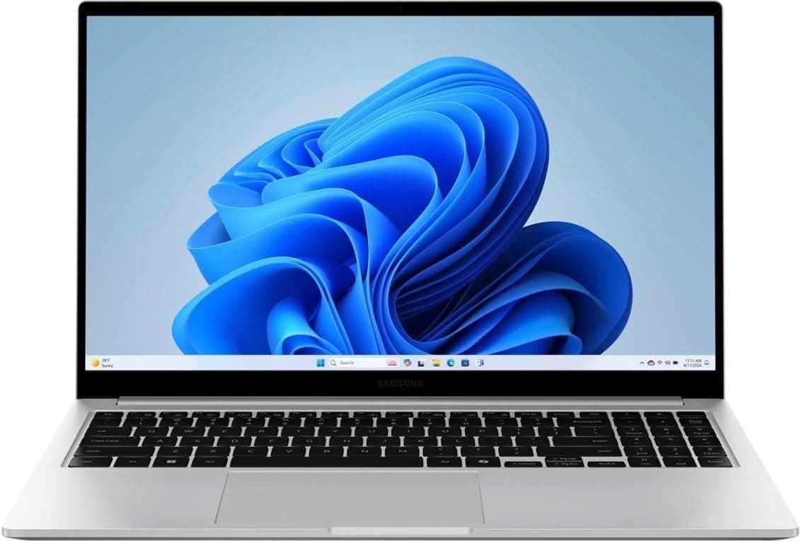 Samsung Galaxy Book4 Business Laptop, 15.6" FHD Display, Intel 10-core 7-150U (Beats i7-1335U), 16 GB RAM, 4 TB SSD, Copilot AI, Fingerprint Reader, Backlit KB, Up to 15 H Battery, Windows 11 Pro