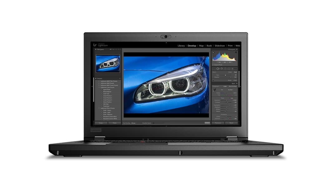 Lenovo 20M9000YUS ThinkPad P52 Intel Core i7-8850H 2.6 GHz Laptop, 16 GB RAM, Windows 10 Pro, 15.6"