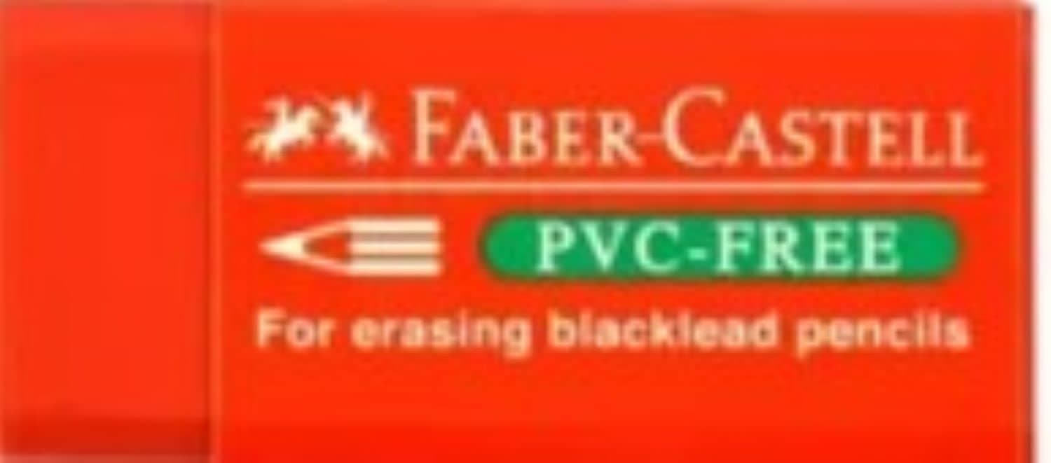 FABER-CASTELL PVC-Free Eraser - Red