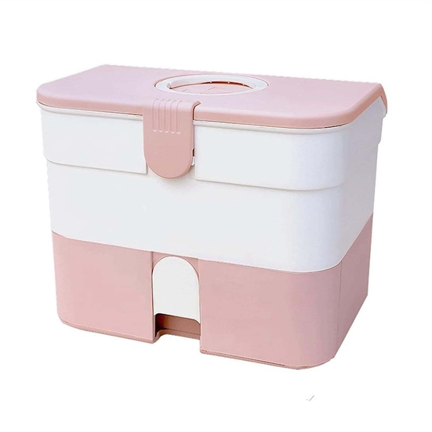 First Aid Kits First Aid Storage Box, Container With Handle And Removable Tray, Family Emergency Medical Case Organizer First Aid Supplies(Green)