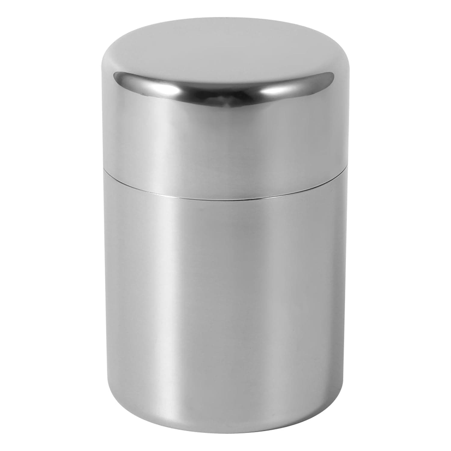Loose Leaf Tea Canister, Airtight Steel Storage for Coffee Sugar, Tea Tin Container for Home Kitchen Pantry Organization, Family Friends Gift