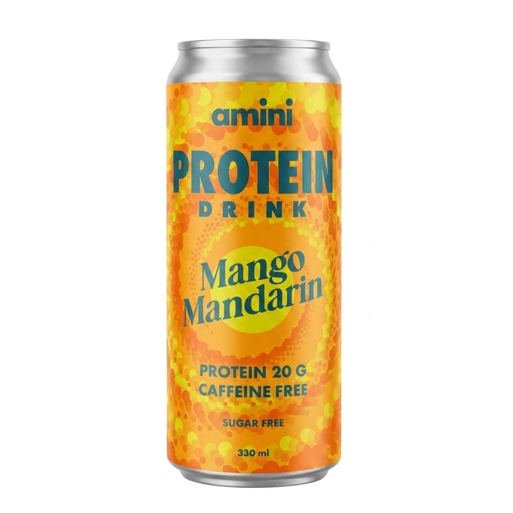 Amini Mandarin Mango Soft Protein Drink, 330 ml