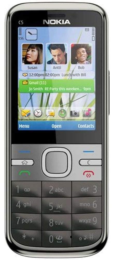Nokia C5-00 5MP - 512 MB, Grey