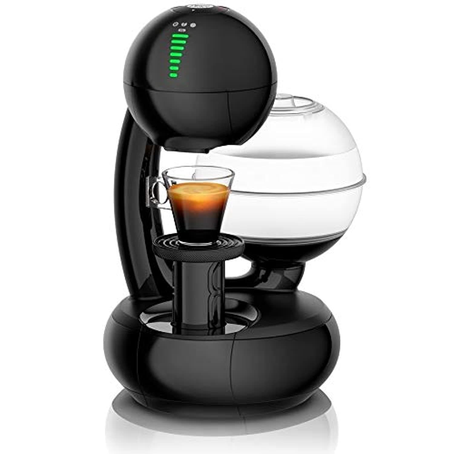 Nescafe Dolce Gusto by Delonghi ESPERTA Automatic Capsule Coffee Machine with Compact & Powerful up to 15 Bar Pressure, Cappuccino, Grande, Tea, Hot Chocolate & Espresso Coffee Maker EDG505.B Black,