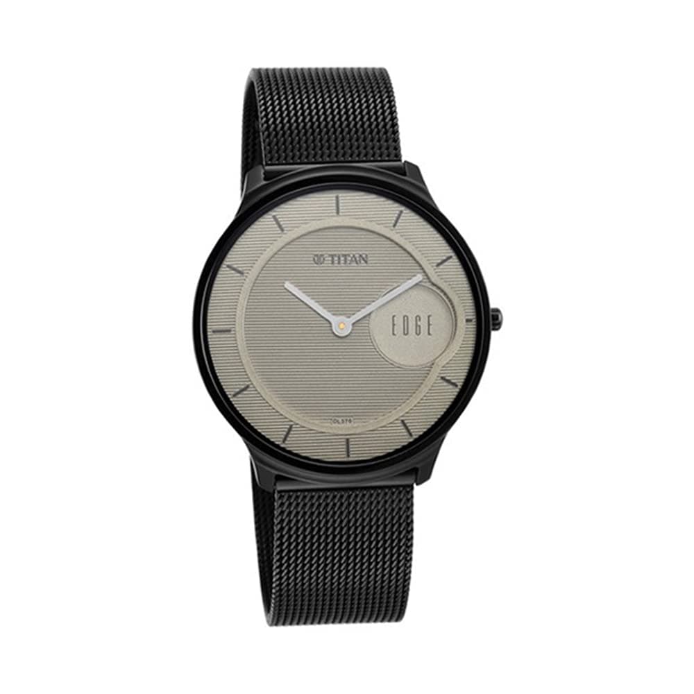 Titan Edge Murals Quartz Round Dial Men's Watch