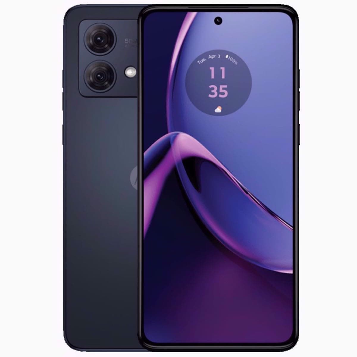 Motorola Moto G84 Dual SIM 256GB ROM + 8GB RAM (GSM Only | No CDMA) Factory Unlocked 5G Smartphone (Midnight Blue) - International Version