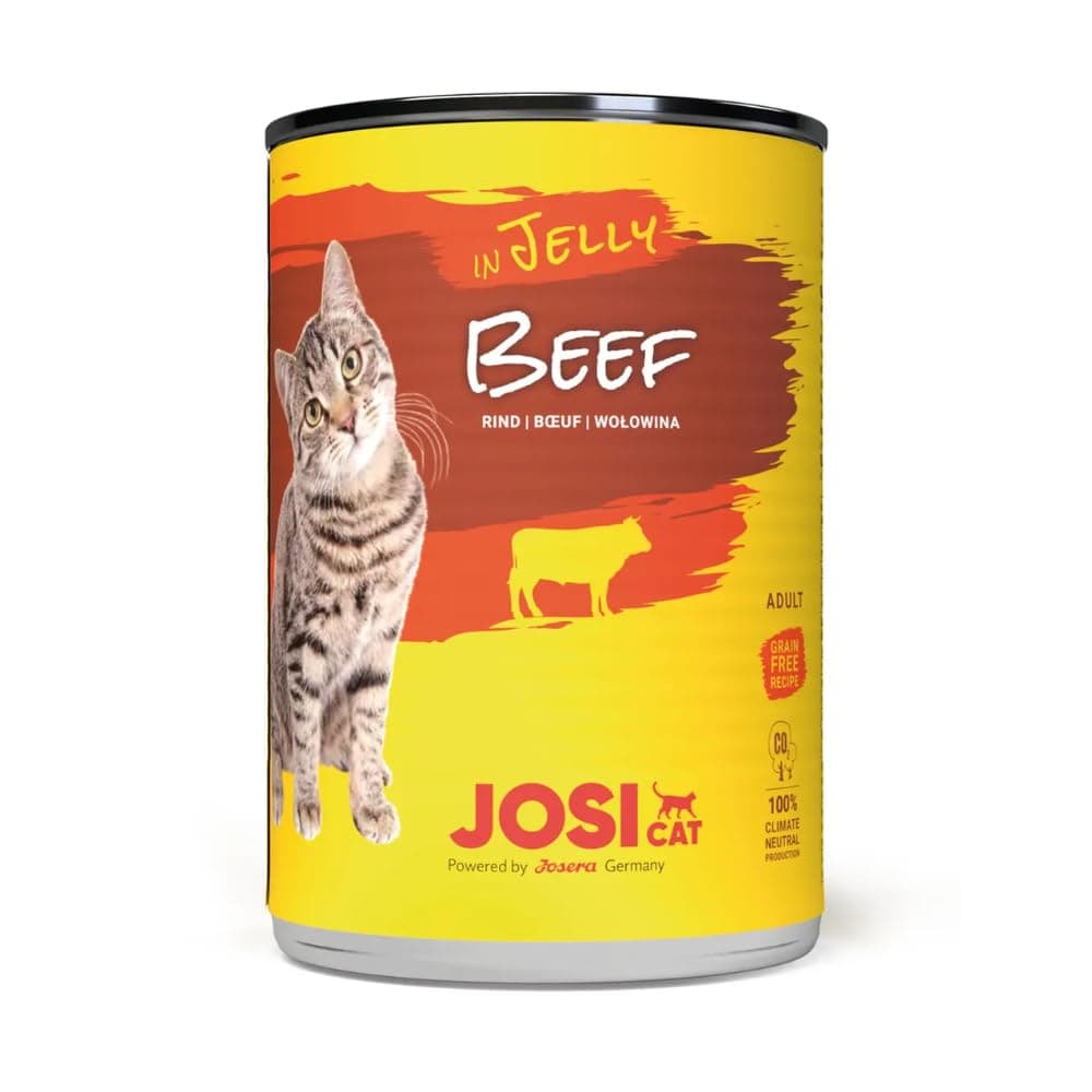 JosiCat Wet Food Beef in Jelly 400g