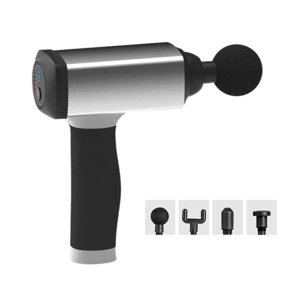 Massage gun - wireless deep tissue with mute slimming technology hit a massager muscle stimulator massage gun to relieve pain body relaxation therapy equipment