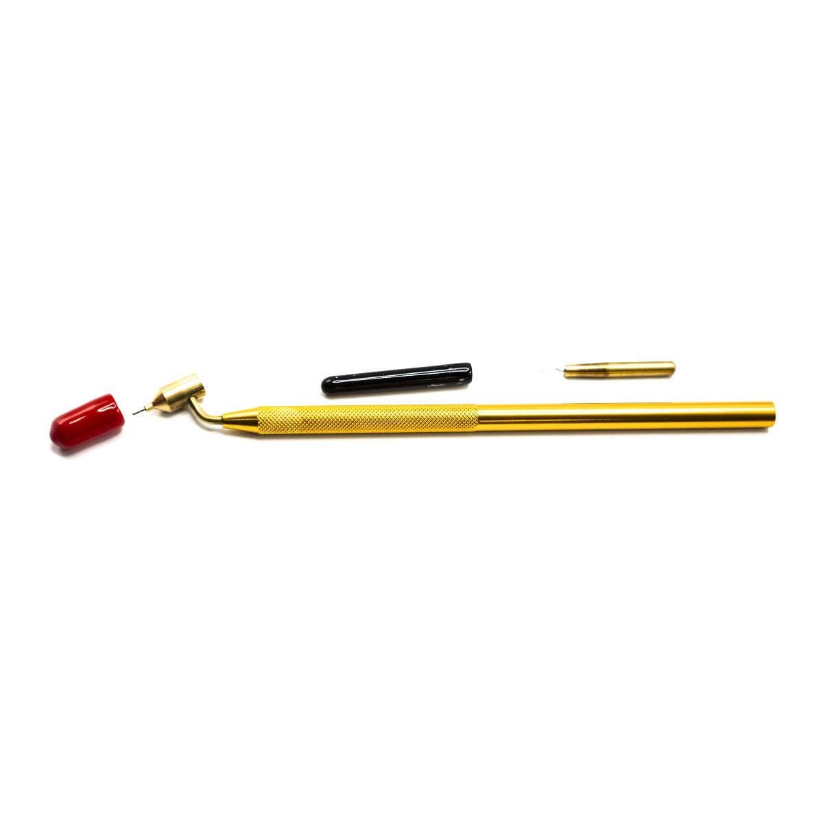 KINGART Fine Line Painting Pen 0.5mm Fine Line Brass Tips. Fluid Writer Paint Applicator Pen with Reservior, Prefect Tool for Drawing Lines, Lettering, Touching Up Paint & Scratch Repair