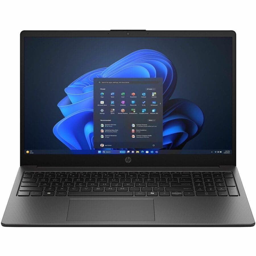 HP 255R G10 15.6 Inch Notebook - Full HD - 60 Hz - AMD Ryzen 5 7535U - 16 GB - 512 GB SSD - Dark Ash Silver