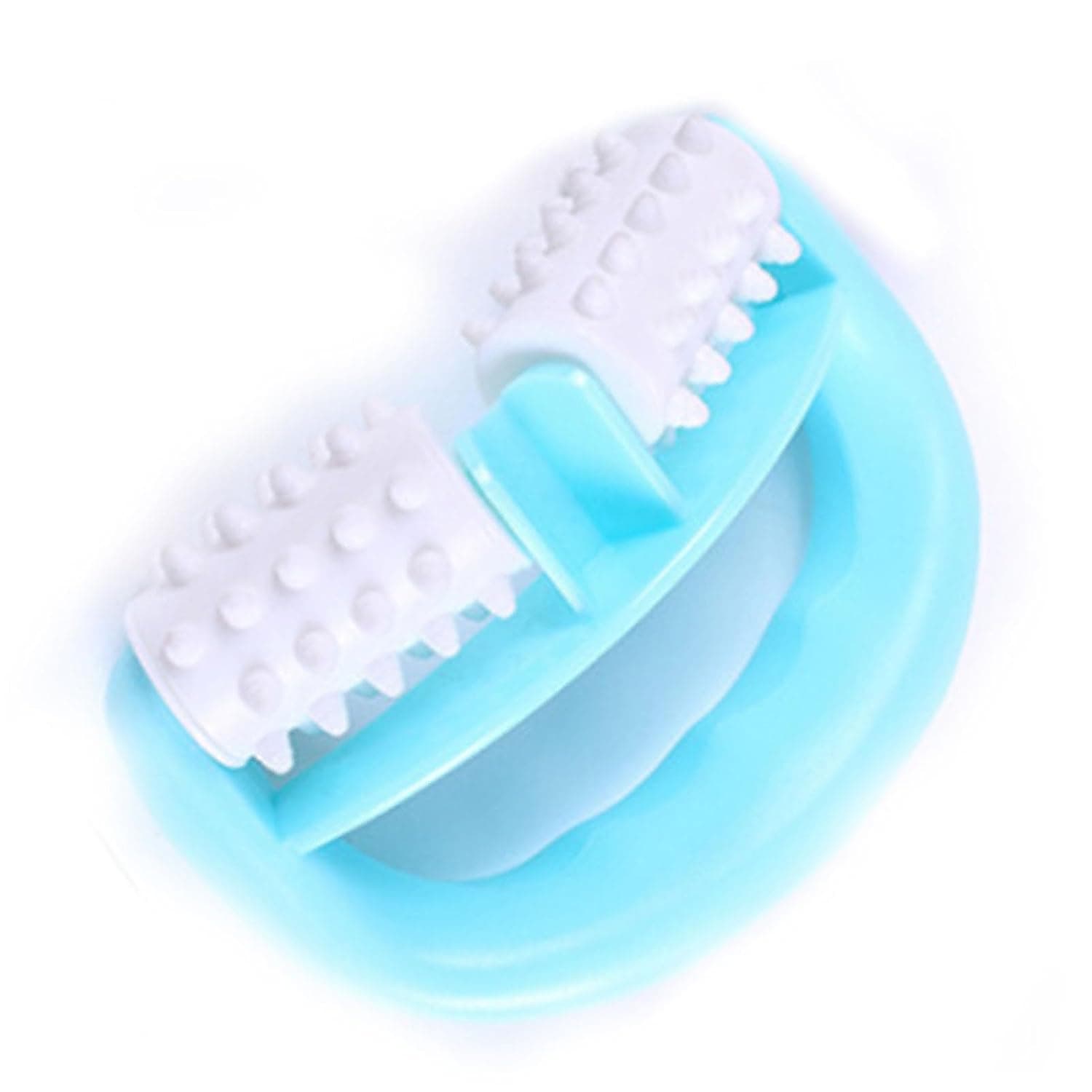 Fascia Release Massage Roller Manual Deep Tissue Tool for Neck Shoulder Legs 2 Wheels Practical Portable Design
