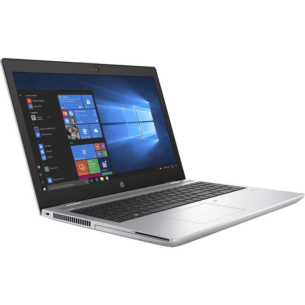 HP ProBook 650 G4 15.6"" Full HD FHD (1920x1080) Business Laptop (Intel Quad-Core i5-8350U, 16GB DDR4 RAM, 512GB SATA SSD) Fingerprint, Type-C, HDMI, VGA, Webcam, Windows 11 (Renewed), Silver