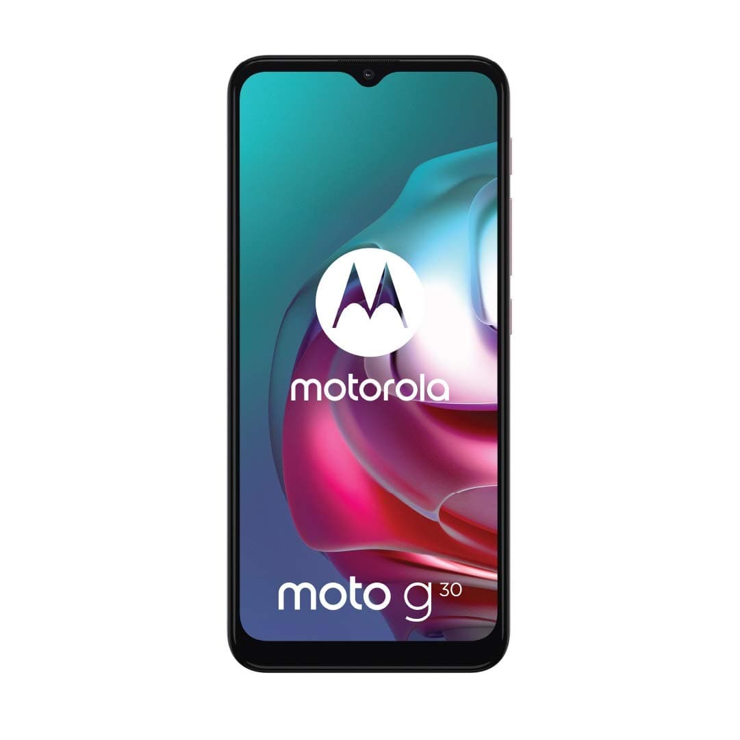 Moto G30, 128GB ROM, 6GB RAM, Pastel Sky