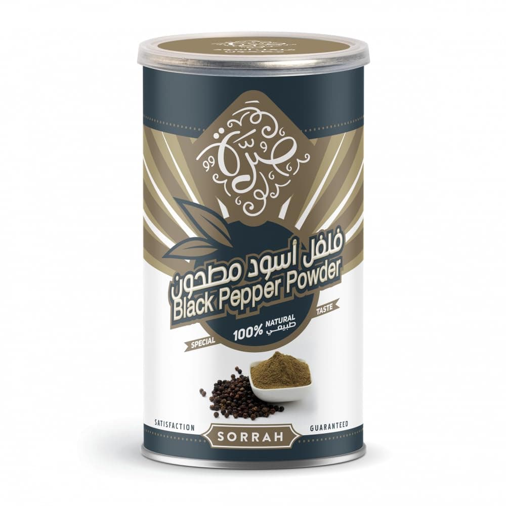 SORRAH Black Pepper Powder,200g - Pack o f1