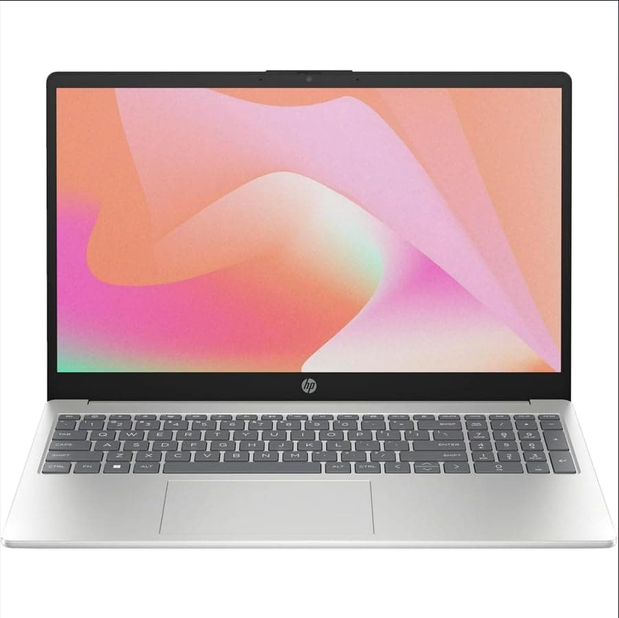 HP 2025 15.6 FHD inch Laptop PC,Intel Core i7-1355U, 16 GB RAM, 512GB SSD,Backlit Keyboard, Wi-Fi6,Bluetooth 5.3,Windows 11 Home,Silver