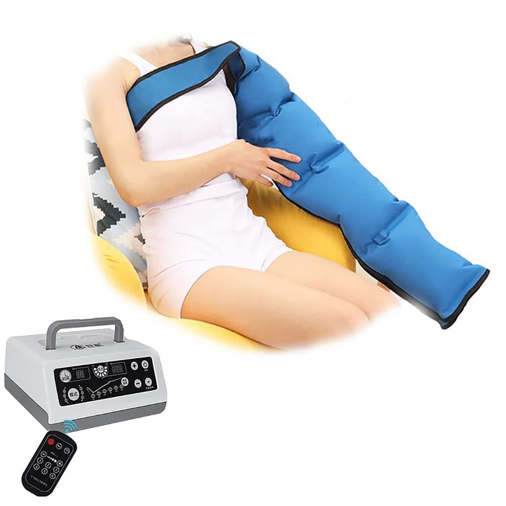 Leg Air Compression Massager For Body Circulation And Relaxation,Leg Wraps Foot Massage Machine,Massage Device For Legs And Hand,Waist,Foot And Calf Circulation Pain Releas(Color:1*Arm) (1*waist Leunl