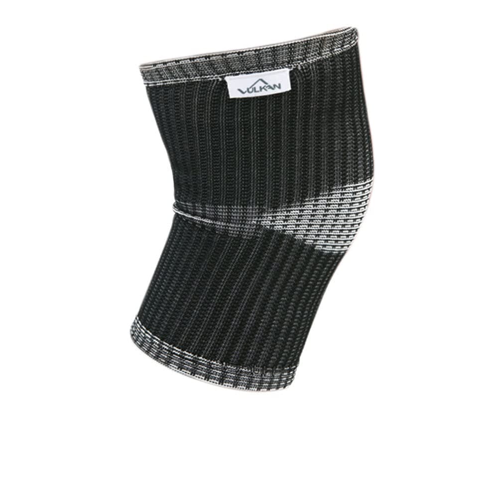Vulkan Advanced Elastic Knee Support, Medium, Stretchy Fabric Knee Compression Sleeve Provides Support and Comfort to Help Recover from Joint, Tendon Injuries, Increases Circulation, Limits Swelling