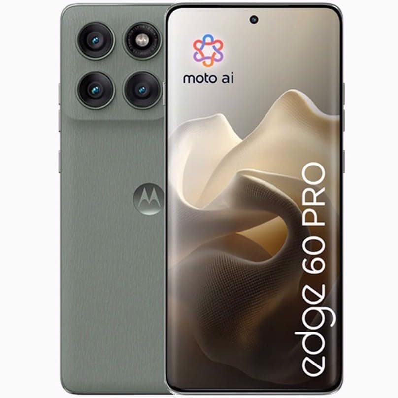 Motorola Edge 60 Pro DUAL-SIM 512GB ROM + 12GB RAM (GSM only | No CDMA) Factory Unlocked 5G SmartPhone (Pantone Shadow) - International Version