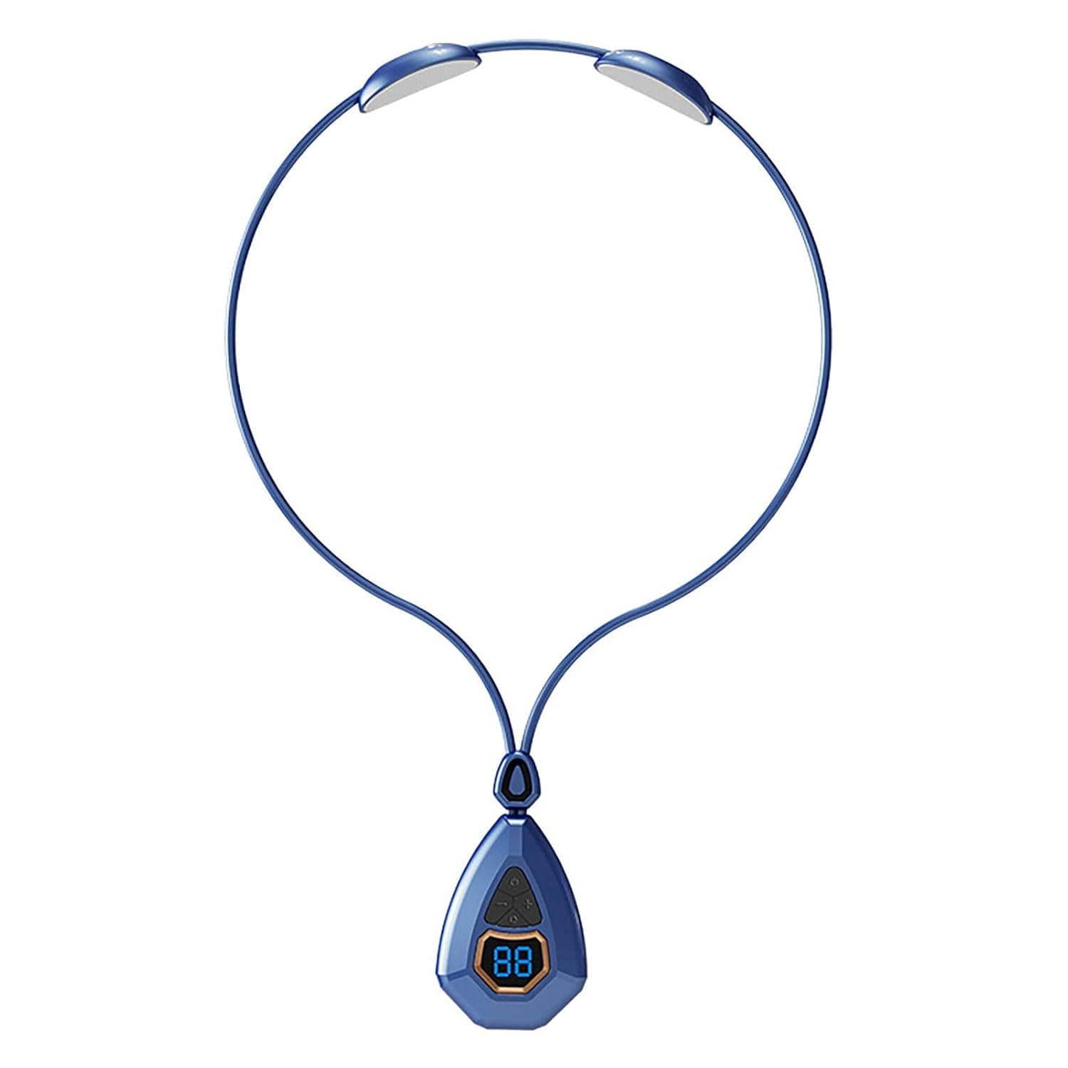 USB Heating Neck Supporter Halterneck Neck Muscle Massage Instrument Health Care Relaxation Machine for Outdoor Travel