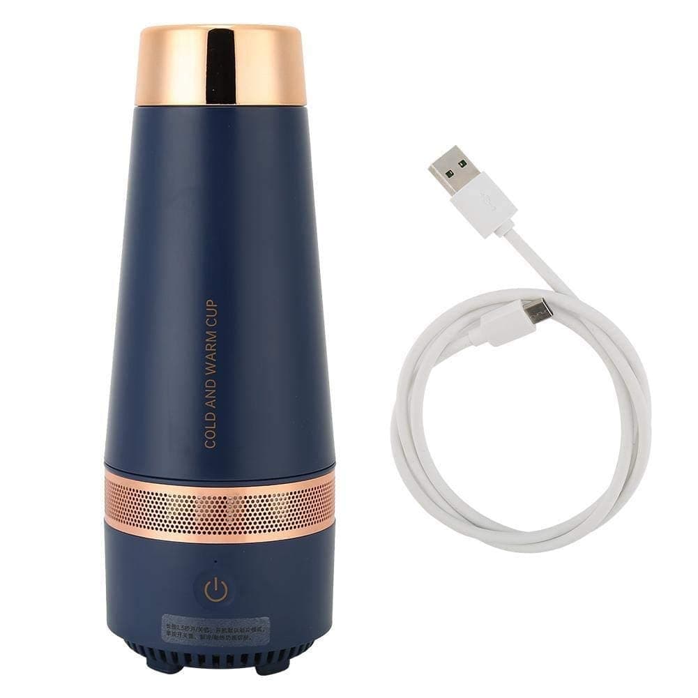 330ml Smart Bottle Quick Heating Cooling Vacuum Flask Mug USB Charging for Car Home