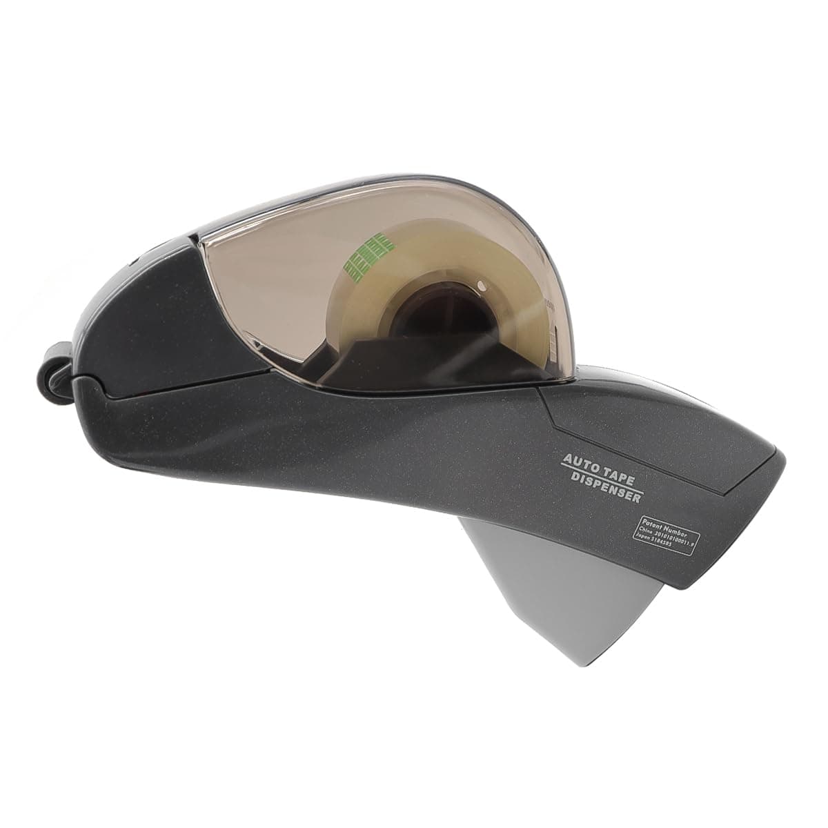 Automatic Scotch Tape Dispenser With One Roll Of Tape Great For Taping Gifts Wrapping Boxes Scrapbooking And Envelopes Grey