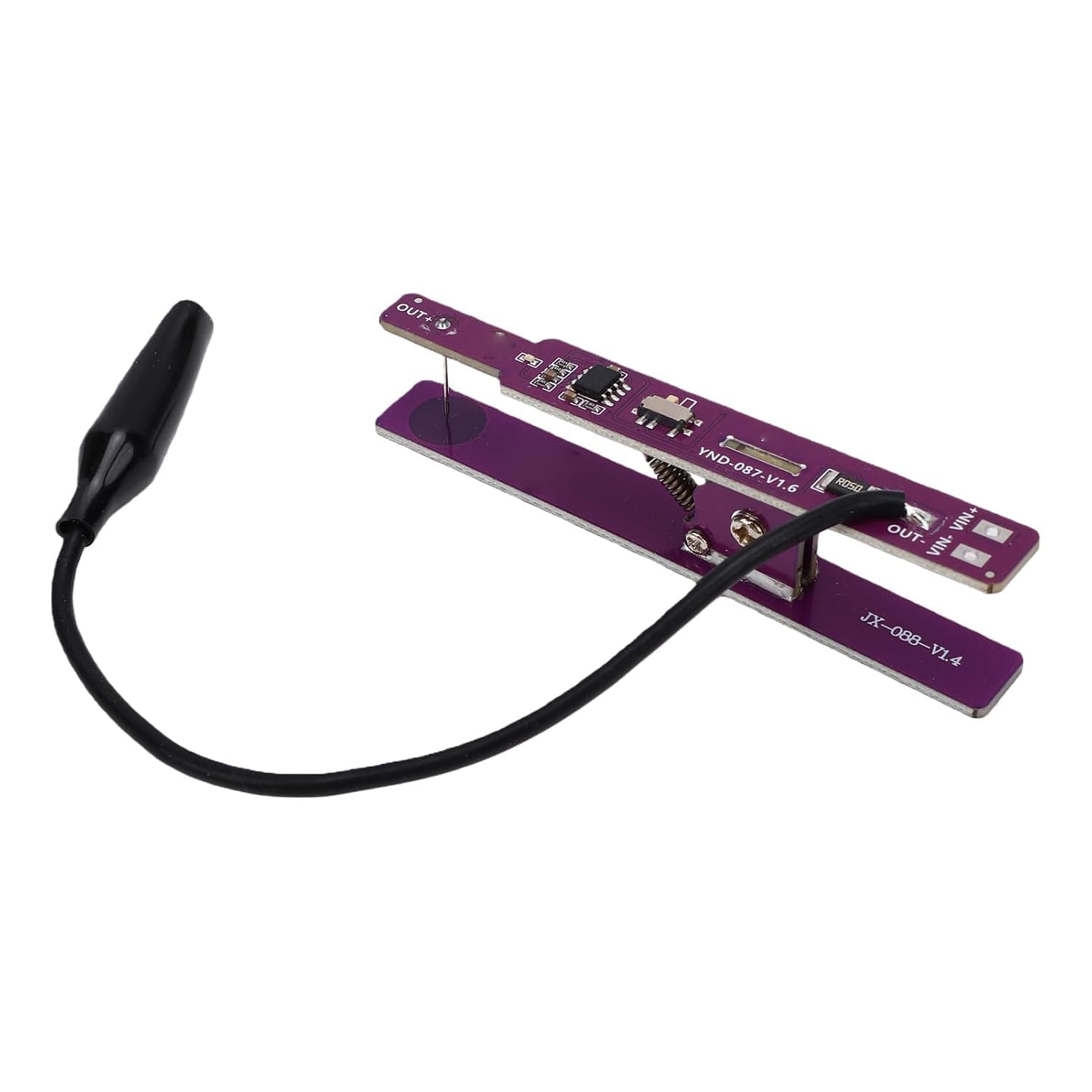 Marhynchus Phone Power Startup Test Clip with Dual Mode Switch and LED | Stainless Steel Construction, 35x30x125mm, for Phone/tablet/motherboard Startup and Leakage Diagnosis