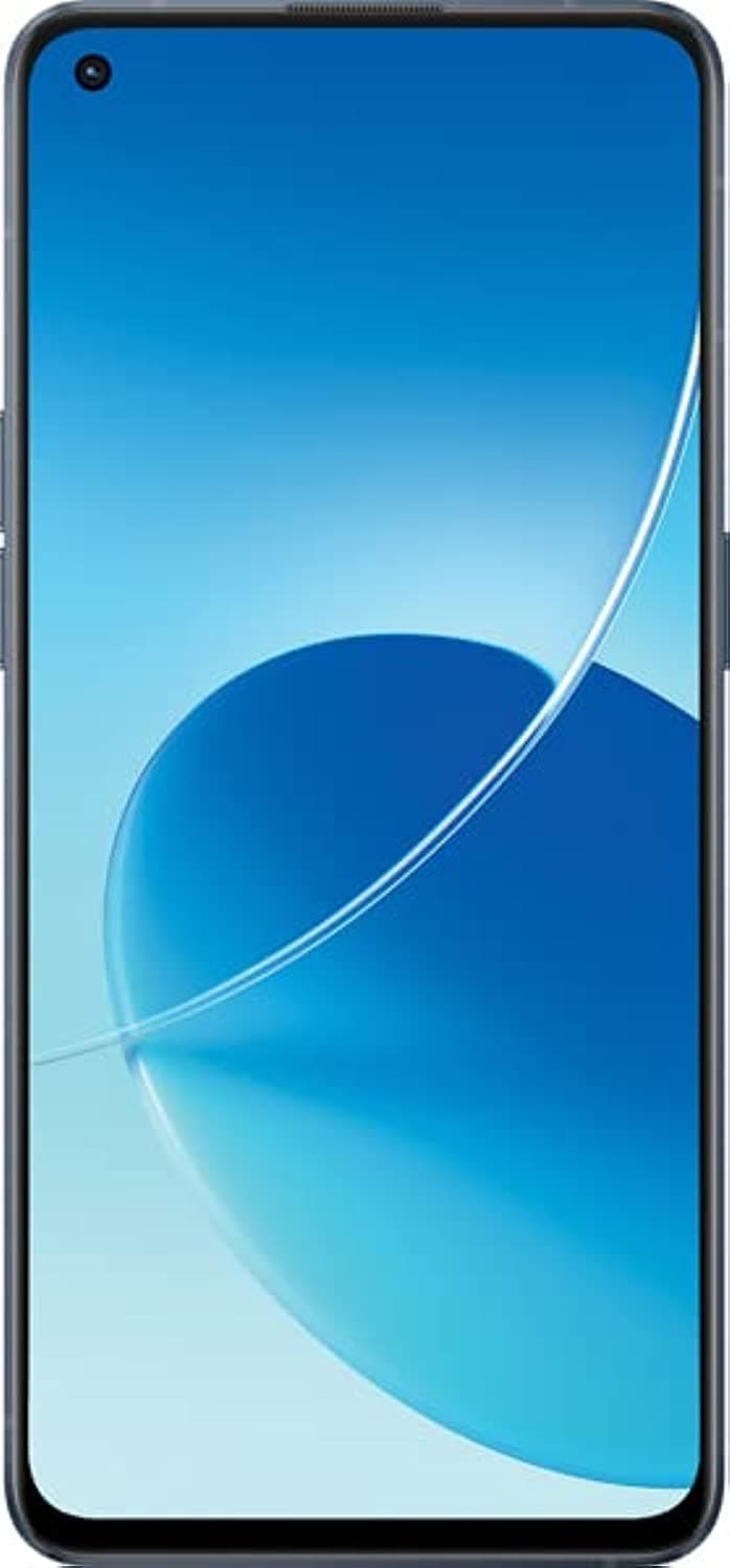OPPO Reno6 5G Dual SIM Smartphone 128GB 8GB RAM, 65W Super VOOC Flash Charge, 90Hz, NFC, 5G Mobile Phone Unlocked (UAE Version) Stellar Black + OPPO True Wireless + Mobile Stand