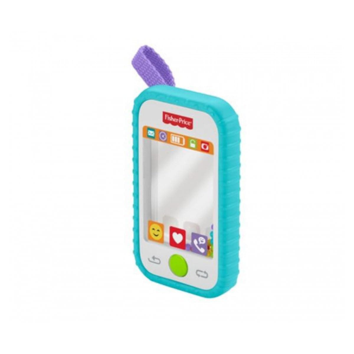 Fisher-Price #Selfie Fun Phone, baby rattle activity toy and teether for newborn babies from birth and up, GML96