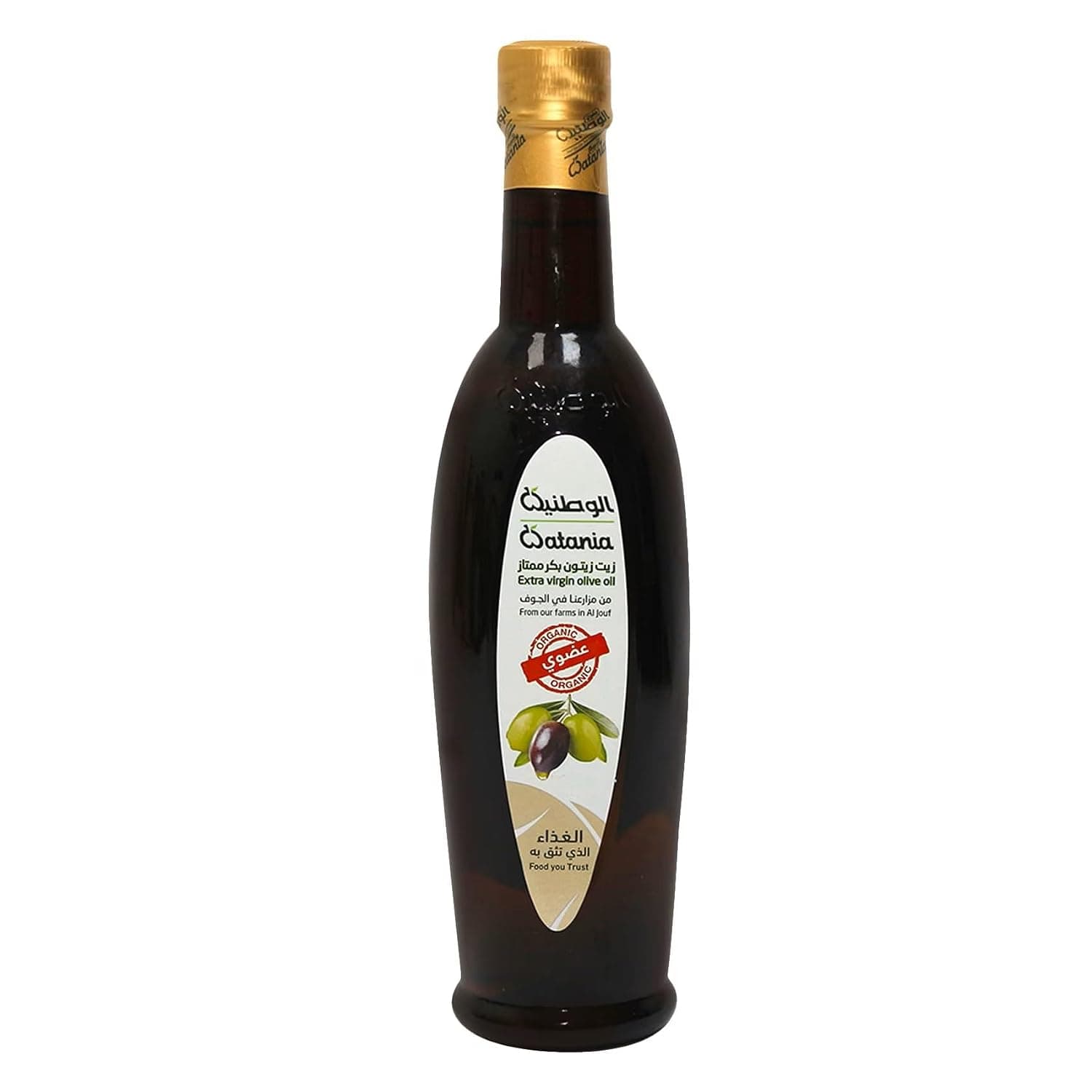 Watania Organic Olive Oil, 500 ml
