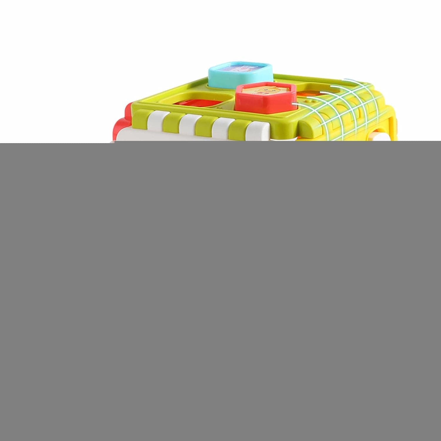 2 Pcs Shape Sorting Cube Toy - Baby Activity Cube Toys,Baby Activity Cube, Shape Sorter Blocks Baby Toy Learning Toys For Toddlers Infant 0-3 Years Old (Color : Colorful)