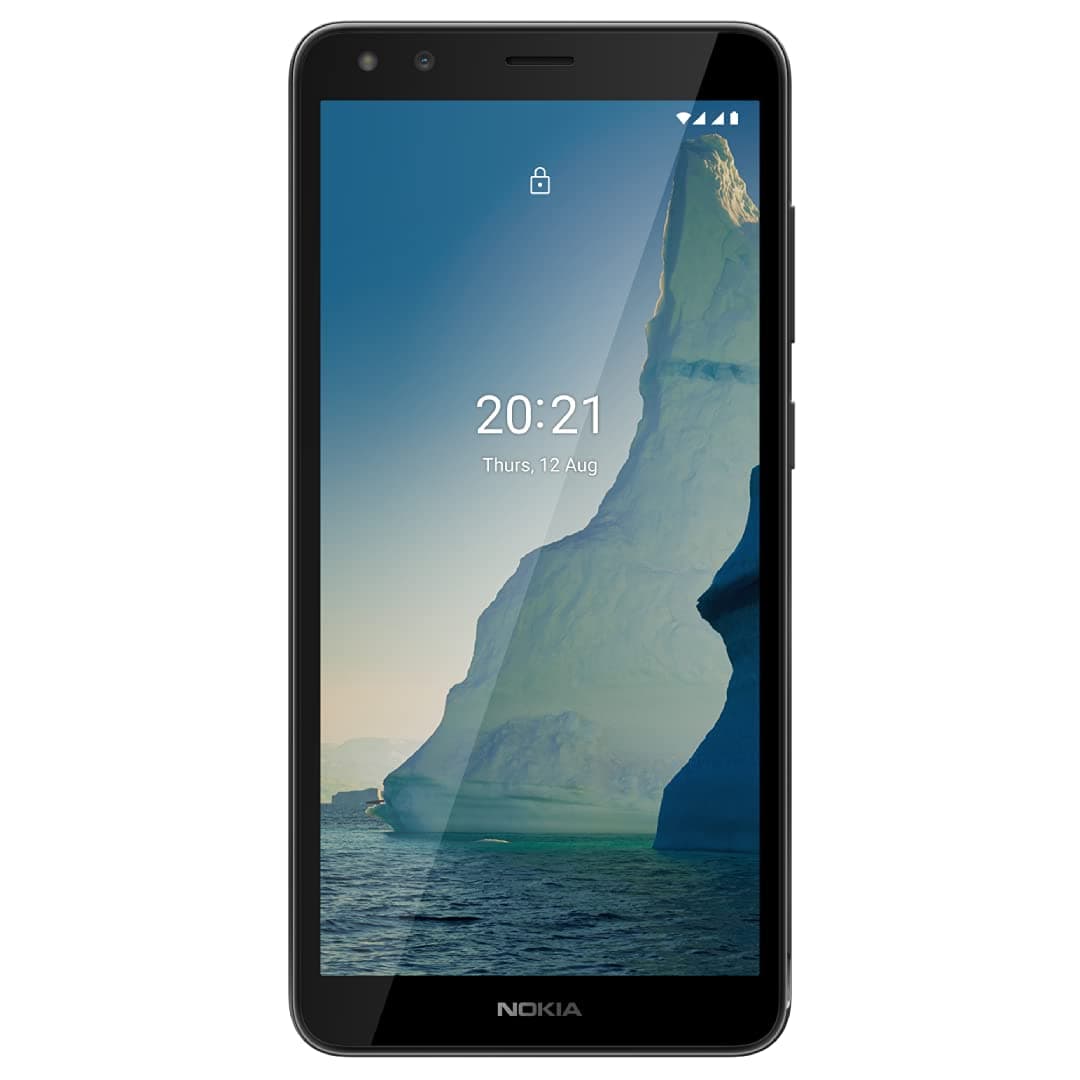 Nokia C01 Plus 4G, 5.45” HD+ Screen, Selfie Camera with Front Flash (Grey)