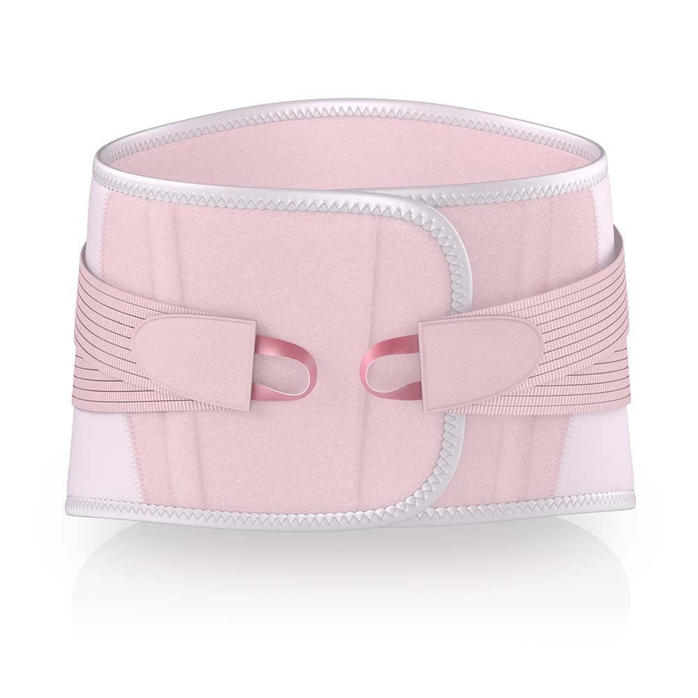 Actimove Professional Deluxe Lumbar Sacral Support Rigid Panel, For Women, Rose, Small