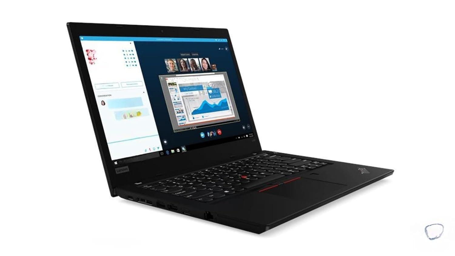 Lenovo ThinkPad L490 Laptop | 14" 1920x1080 FHD | Core i5-8365U - 256GB SSD Hard Drive - 16GB RAM | 4 cores @ 4.1 GHz Win 11 Pro Black (Renewed)