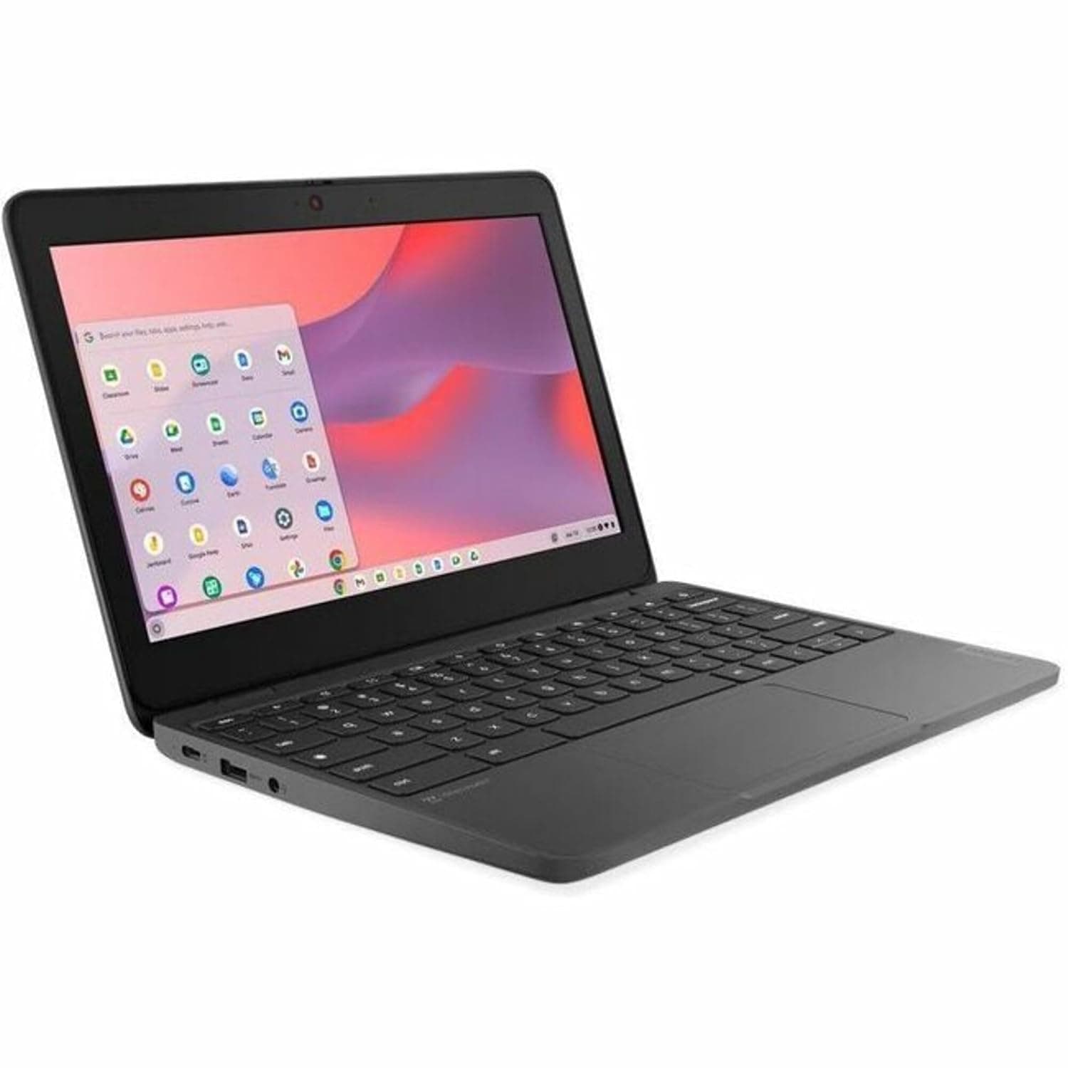 Lenovo 100e Chromebook Gen 4 83G80002US 11.6 Detachable 2 in 1 Chromebook - HD - Intel N-Series N100-4 GB - 32 GB Flash Memory - Graphite Gray