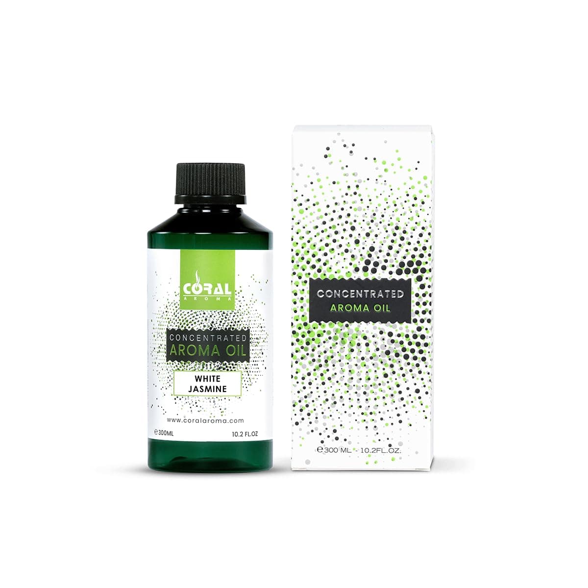 White Jasmine Aroma Oil for Diffusers 300 ml, Long Lasting Floral Scent for Home and Offices