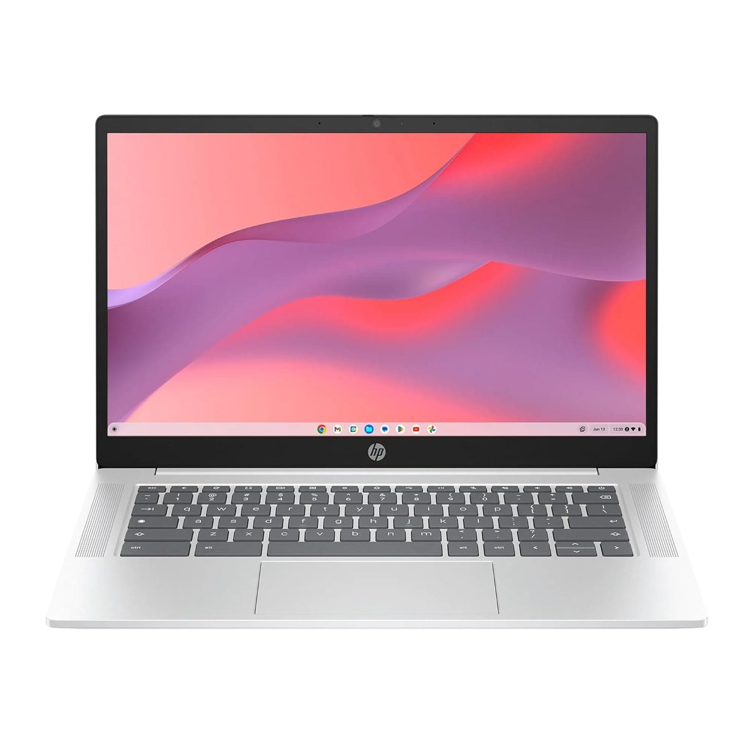 Hp 14 Inch Chromebook Intel N200, 4GB RAM, 128GB Ufs (Silver) | 14-Inch HD Chrome Os, 4GB LPDDR5, Intel UHD Graphics, WI-FI 6, 720p Camera
