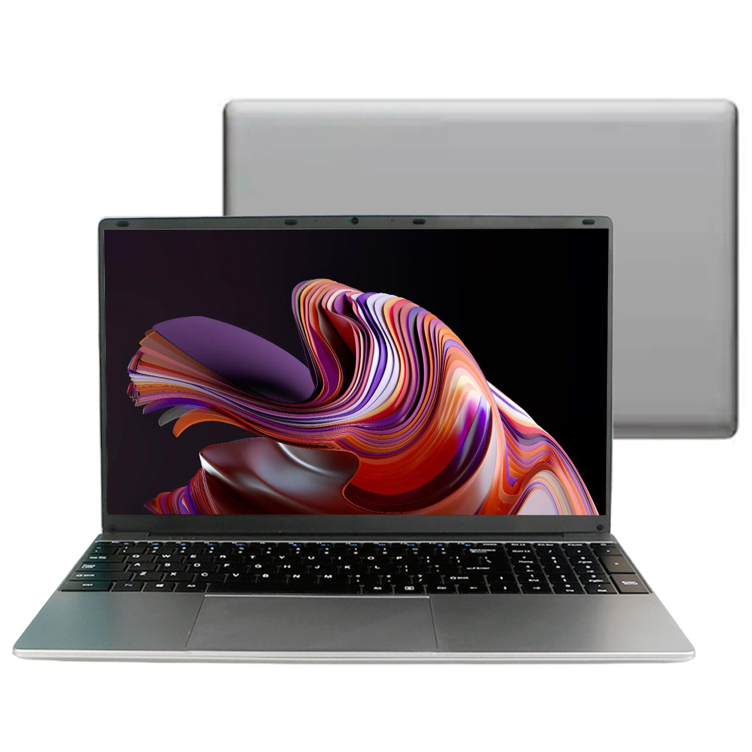 TK-H25 Huitbat Laptop Computer, Intel Core i5-6200U, 15.6" FHD 1920 x 1080 IPS, 16GB RAM, 512GB SSD, Backlit Keyboard, Intel UHD Graphics, Fingerprint Reader, Windows 11 Pro, Grey
