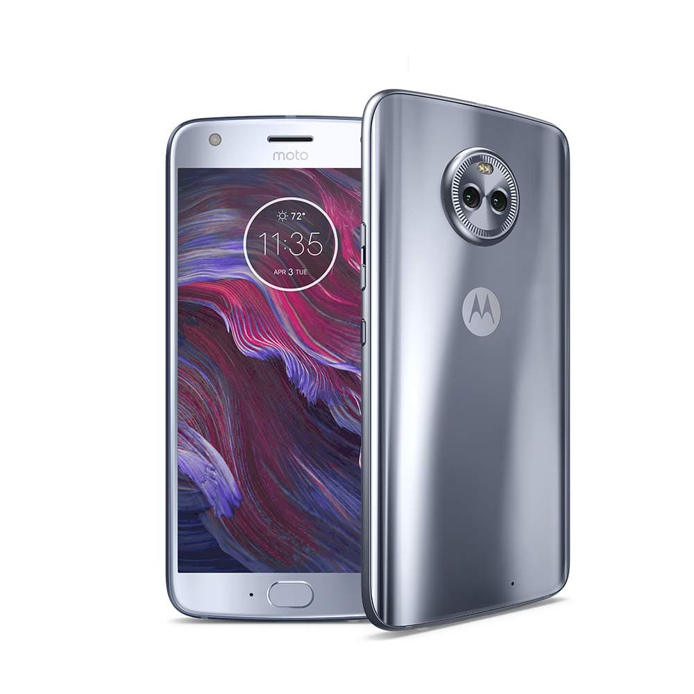 Motorola Moto X4 Single-Sim 32GB ROM + 3GB RAM (GSM Only | No CDMA) Factory Unlocked 4G/LTE Smartphone (Sterling Blue) - International Version