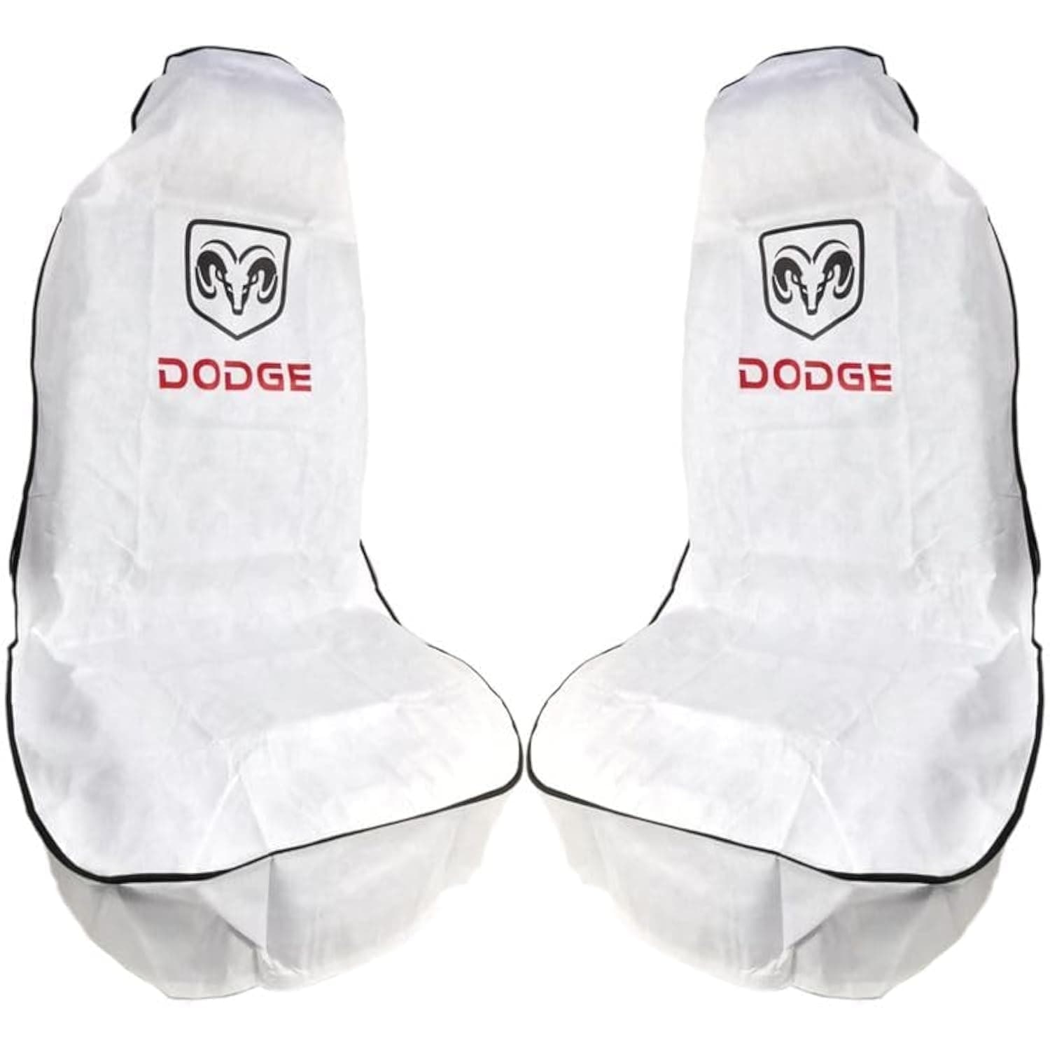 Extra Protection Car Seat Cover, Dust Dirt Protection For Your Seat 2/Pcs Set, Universal Car Seat Cover, Car Dust Protection Seat Cover White,seat cover set, Car Care Product